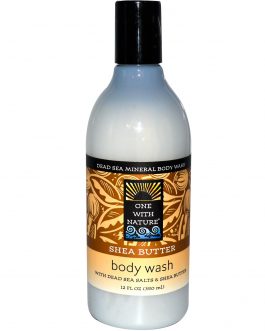 One With Nature Shea Butter Body Wash (1×12 Oz)