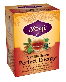 Yogi Perfect Energy Vanilla Spice Tea (6×16 Bag)