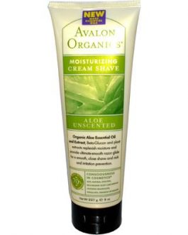 Avalon Unscented Cream Shave Moist (1×8 Oz)