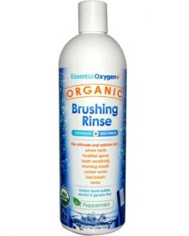 Essential Oxygen Peppermint Brushing Rinse (1×16 Oz)