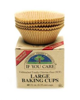 If You Care Brown-2.5″ Baking Cups (1×60 CT)