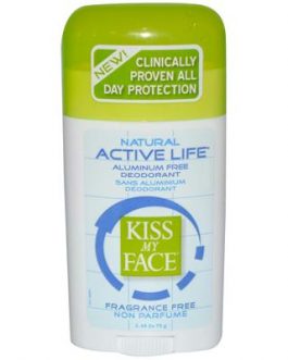 Kiss My Face Fragrance Free Active Enzyme Deodorant Stick (1×2.48 Oz)