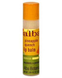 Alba Botanica Pineapple Quench Lip Balm (24x.15 Oz)