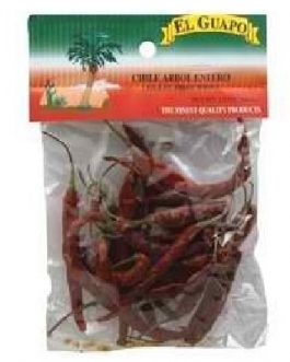 El Guapo Chili Arbol Whole (12×0.5OZ )