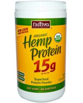 Nutiva Hemp Protein 50% (1×16 Oz)