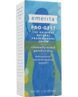 Emerita Progest Cream, Paraben Free (1×2 Oz)