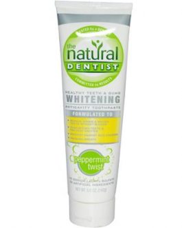 Natural Dentist Whitening Peppermint Twist Toothpaste (1×5 Oz)