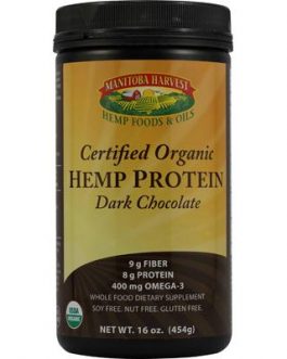 Manitoba Harvest Dark Chocolate Hemp Protein (1×16 Oz)