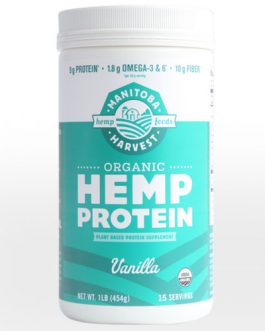 Manitoba Harvest Very Vanilla Hemp Protein (1×16 Oz)