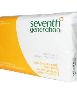 Seventh Generation Regular Maxi Pads (12×24 CT)