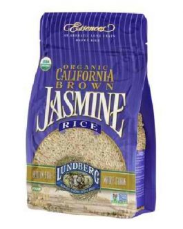 Lundberg Farms California Brown Jasmine Rice (6×1 LB)