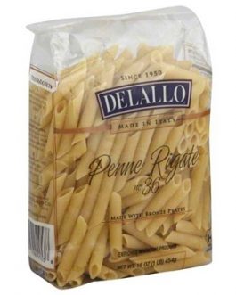 De Lallo Penne Rigata Bag (16x16OZ )