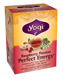 Yogi Raspberry Passion Perfect Energy Tea (6×16 Bag)