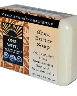 One With Nature Shea Butter Dead Sea Soap (1×7 Oz)