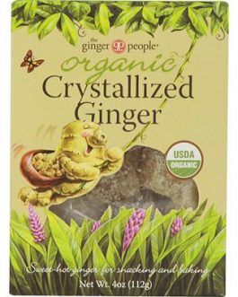 Ginger People Crystallized Ginger (12×4 Oz)