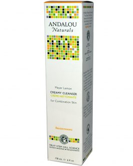 Andalou Naturals Meyer Lemon Creamy Cleanser (1×6 Oz)