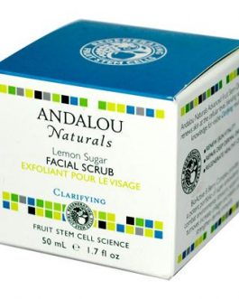 Andalou Naturals Lemon Sugar Facial Scrub (1×1.7 Oz)