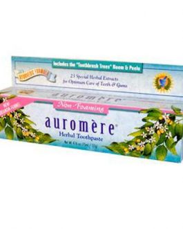 Auromere Cardamom Fennel Non-Foaming Ayurvedic Toothpaste (1×4.16 Oz)