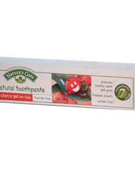 Nature’s Gate Cherry Gel Toothpaste For Kids (6×5 Oz)