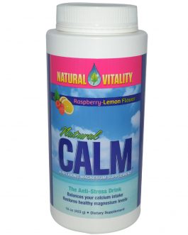 Natural Vitality Calm Raspberry Lemon (1×16 Oz)