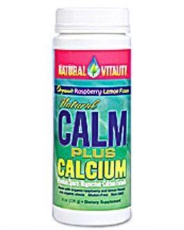 Natural Vitality Calm Plus Calcium Raspberry Lemon (1×8 Oz)