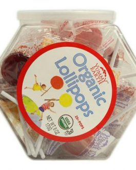 Yummy Earth Lollipop Personal Bin (10×5.6 Oz)