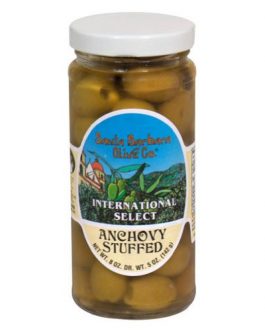 Santa Barbara Olive Co. Anchovy Stuffed Olives (6×5 Oz)