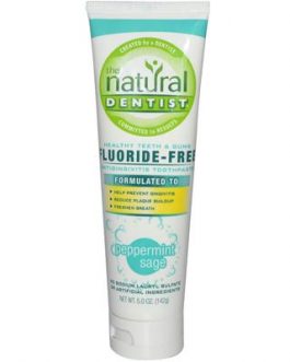 Natural Dentist Peppermint Sage Toothpaste Fluoride Free (1×5 Oz)