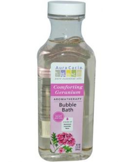 Aura Cacia Comforting Geranium Heart Song Bubble Bath (1×13 Oz)