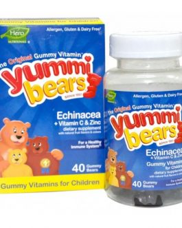 Hero Nutritionals Yummi Bears Echinacea (1×40 BEARS)