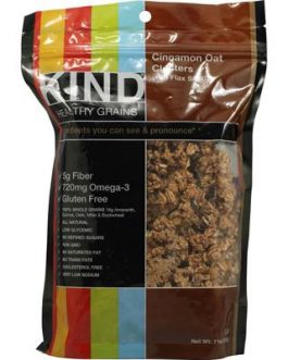 Kind Cinnamon Oat Clusterr with Flax Seed (6×11 Oz)