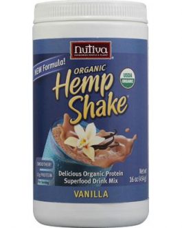 Nutiva Hemp Vanilla Shake (1x16Oz)