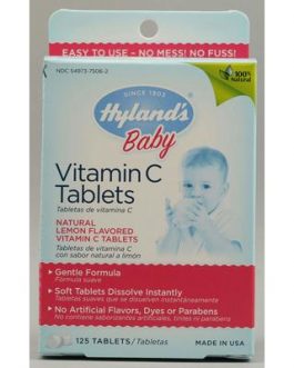 Hyland’s Homeopathic Children Vitamin C (1×125 Tab)