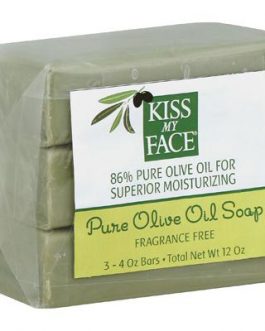 Kiss My Face Pure Naked Olive Oil Bar (1×3-4 Oz)