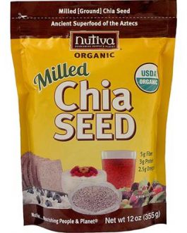 Nutiva Organic Milled Chia Seeds (1×12 Oz)