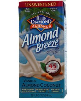 Blue Diamond Almond Coconut Unsweetened Van (12x32OZ )