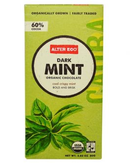 Alter Eco Chocolate Dark Mint (12×2.82OZ )