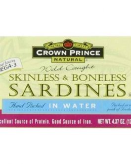 Crown Prince Srdn/Water Skn/Bnls (12×4.37OZ )