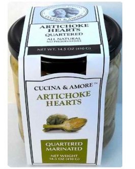 Cucina & Amore Artick Qtr Marinated (6×14.5OZ )