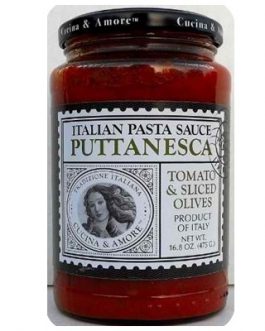 Cucina & Amore Puttanesca Sauce (6×16.8OZ )