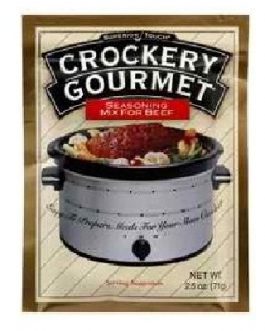 Crockery Gourmet Beef Seasoning Mix (12×2.5OZ )