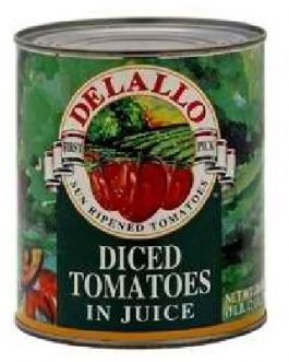 De Lallo Dcd Tom In Juice (12x28OZ )