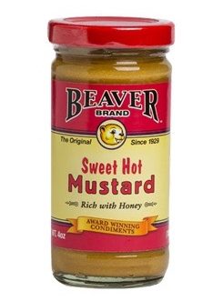 Beaver Sweet Hot Mustard (12x4OZ )