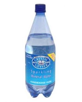 Crystal Geyser Plain Mineral Water (12×42.25OZ )