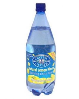 Crystal Geyser Lemon Mineral Water (12×42.25OZ )