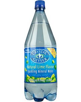 Crystal Geyser Mineral Water Lime (6x4Pack )