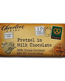 Chocolove Pretzel Milk Chocolate (12×2.9OZ )