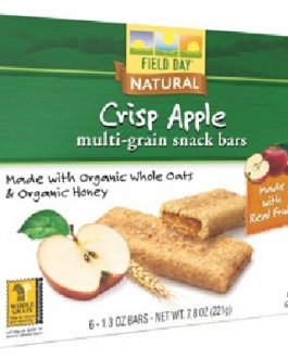 Field Day Snk Bar Crisp Apple (6×7.8OZ )