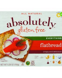 Absolutely Gluten Free Flatbrd Everything (12×5.29OZ )