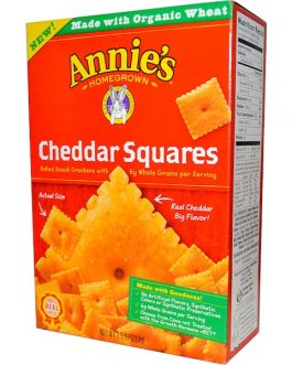 Annie’s Homegrown Cheddar Squares (12×7.5OZ )